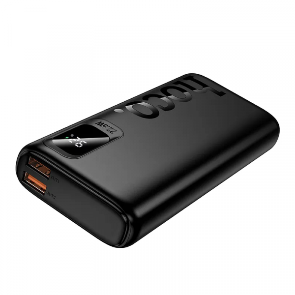 Hoco Powerbank J158 Pro Runner, 10000mAh, 22.5W, QC + PD, Black