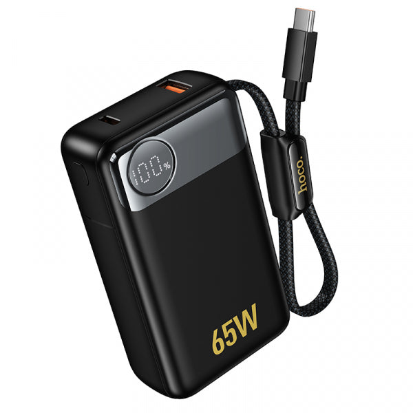 Hoco Powerbank Q53, 12000mAh, 65W, QC + PD, Black