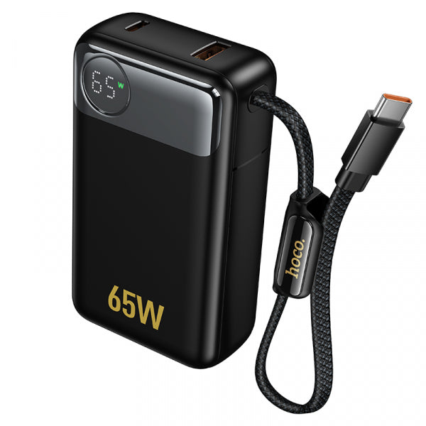 Hoco Powerbank Q53, 12000mAh, 65W, QC + PD, Black