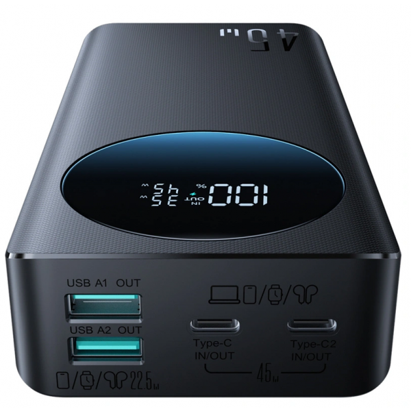 Joyroom Powerbank JR-PBF02 Pro, 20000mAh, 45W, QC + PD, Black