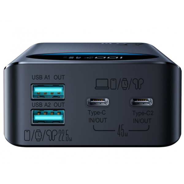 Joyroom Powerbank JR-PBF02 Pro, 20000mAh, 45W, QC + PD, Black