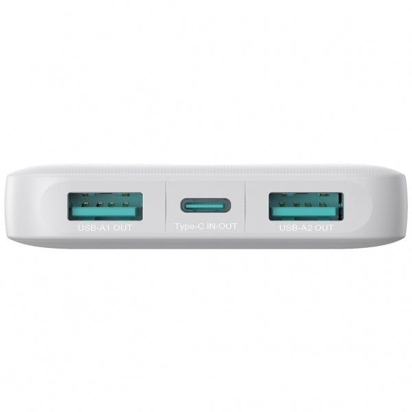 Joyroom Powerbank JR-PBF12, 10000mAh, 12W, White