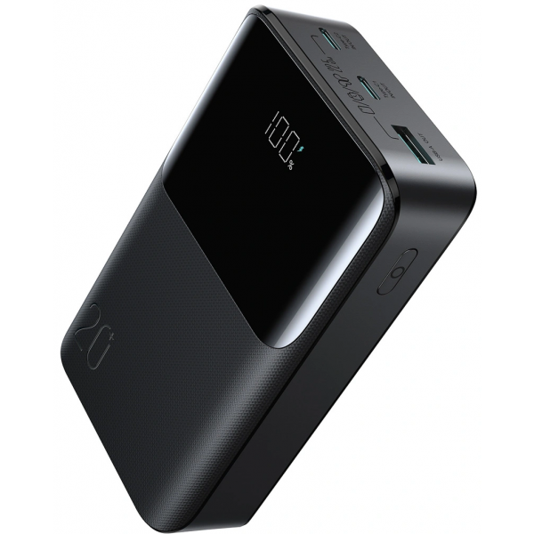 Joyroom Powerbank JR-QP192C, 20000mAh, 22.5W, QC + PD, Black