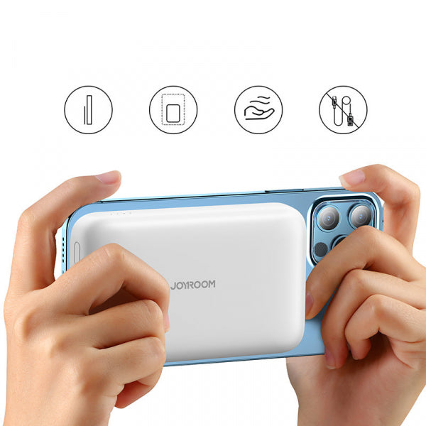 Joyroom Powerbank JR-W020, 10000mAh, 20W, QC + PD + FQI, White