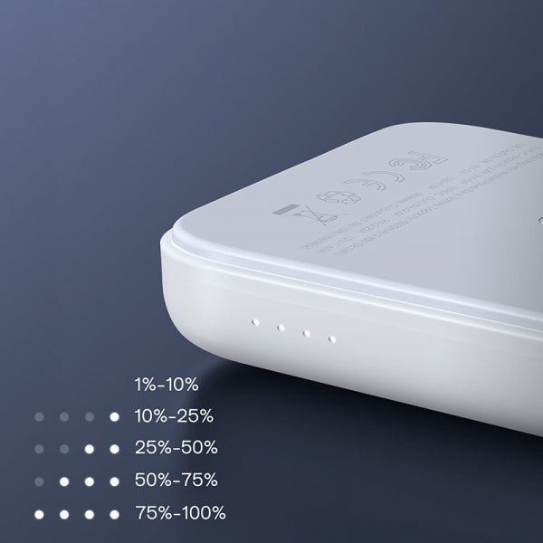 Joyroom Powerbank JR-W020, 10000mAh, 20W, QC + PD + FQI, White