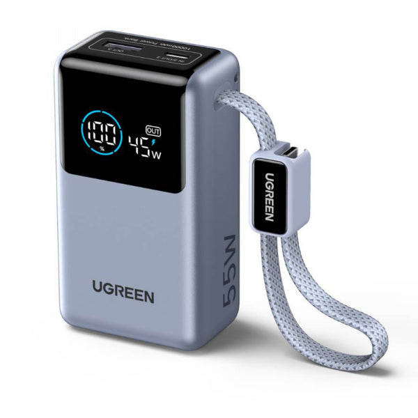 Ugreen Powerbank Nexode Pro PB727 (75701B), 10000mAh, 55W, QC + PD, Grey