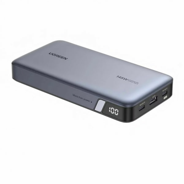 Ugreen Powerbank PB205, 25000mAh, 145W, QC + PD, Grey