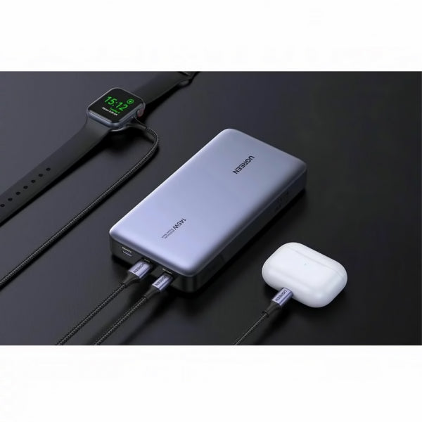 Ugreen Powerbank PB205, 25000mAh, 145W, QC + PD, Grey