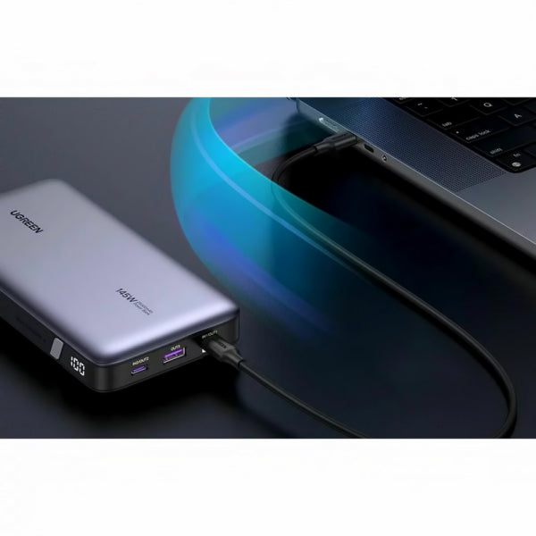 Ugreen Powerbank PB205, 25000mAh, 145W, QC + PD, Grey