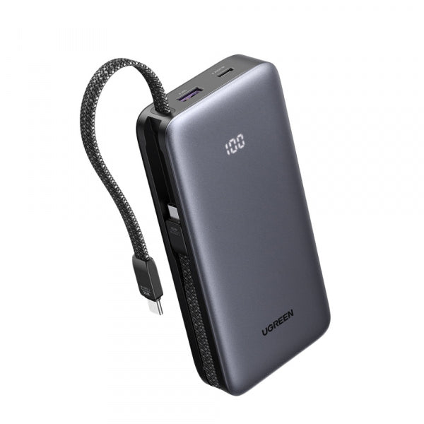 Ugreen Powerbank PB528 (55985B), 20000mAh, 30W, QC + PD, Grey