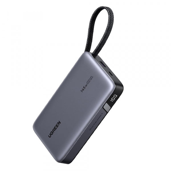 Ugreen Powerbank PB551 (55992B), 20000mAh, 145W, QC + PD, Grey