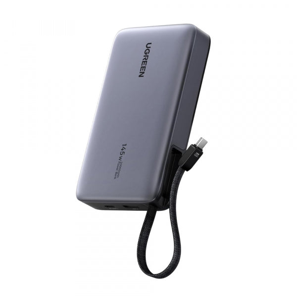 Ugreen Powerbank PB551 (55992B), 20000mAh, 145W, QC + PD, Grey