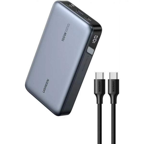 Ugreen Powerbank PB720 Nexode, 20000mAh, 100W, QC + PD, Grey