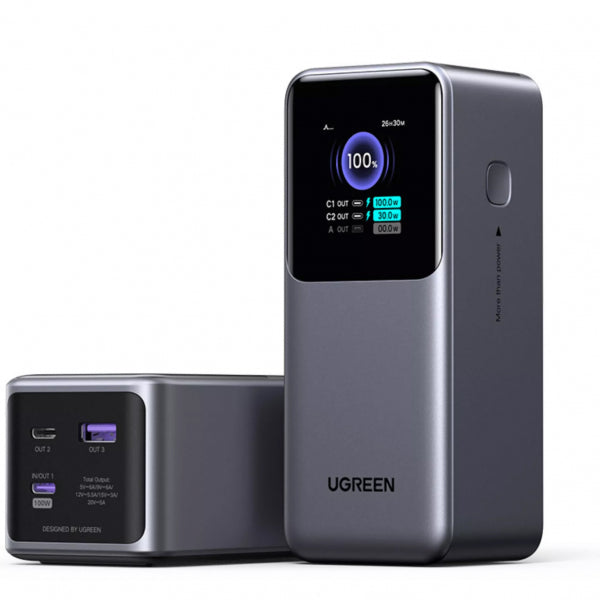Ugreen Powerbank PB721, 20000mAh, 130W, QC + PD, Grey