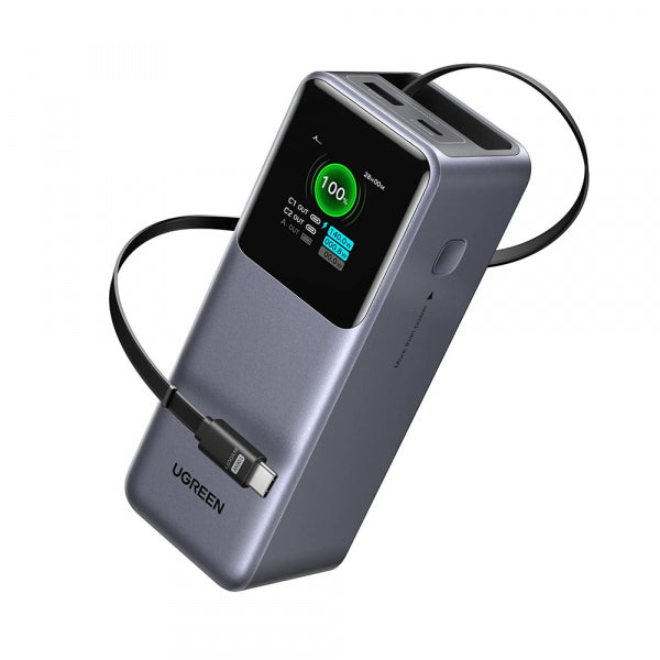 Ugreen Powerbank PB726 (55987B), 20000mAh, 165W, QC + PD, Grey