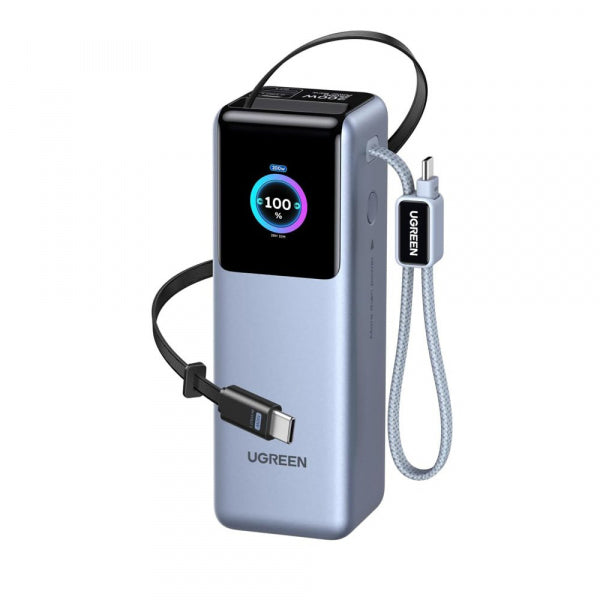 Ugreen Powerbank PB728 (75702B), 25000mAh, 200W, QC + PD, Grey