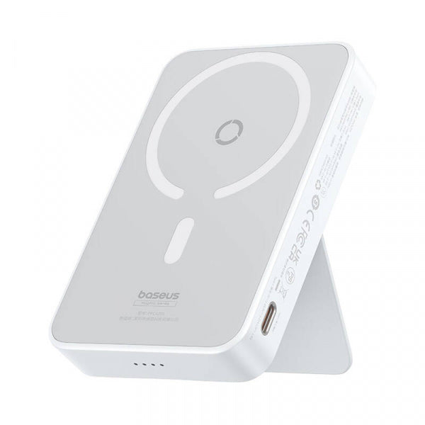 Baseus Powerbank MagPro PPCXZ05, 5000mAh, 20W, PD + FQI, White P10064101223-00