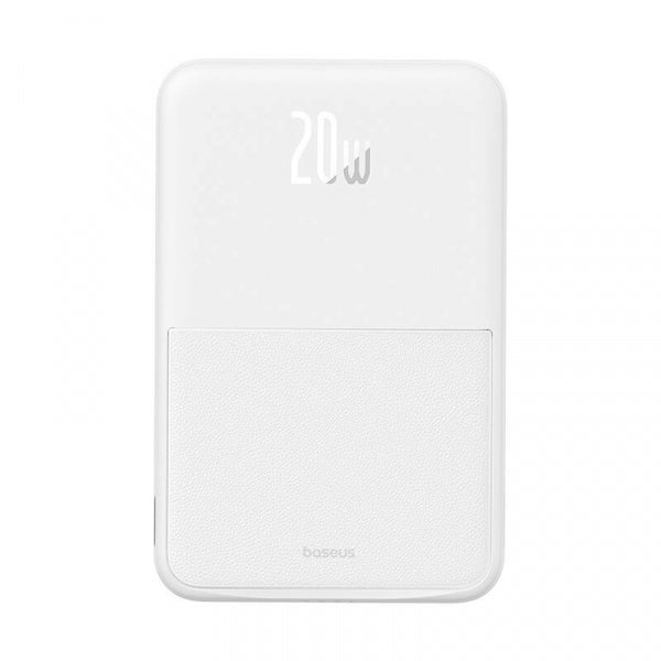 Baseus Powerbank MagPro PPCXZ05, 5000mAh, 20W, PD + FQI, White P10064101223-00