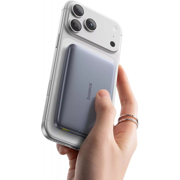 Baseus Powerbank PicoGo AM41, 10000mAh, 27W, PD + FQI, Grey E0027200