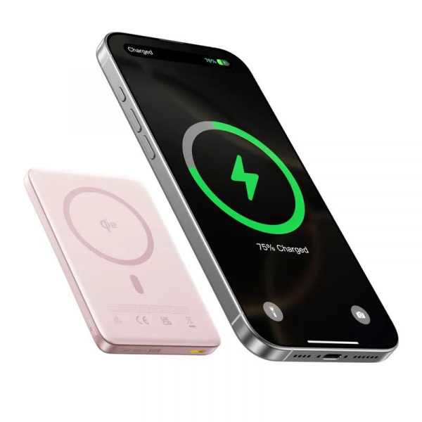 Baseus Powerbank PicoGo AM41, 10000mAh, 27W, PD + FQI, Pink E0027202