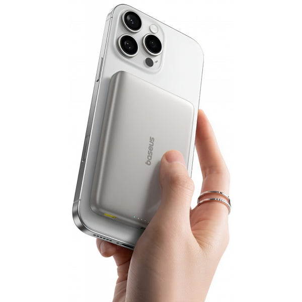 Baseus Powerbank PicoGo AM41, 10000mAh, 27W, PD + FQI, Beige E0027203