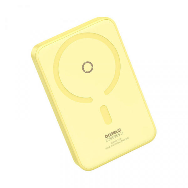 Baseus Powerbank MagPro PPCXZ05, 5000mAh, 20W, PD + FQI, Yellow P10064101Y23-00