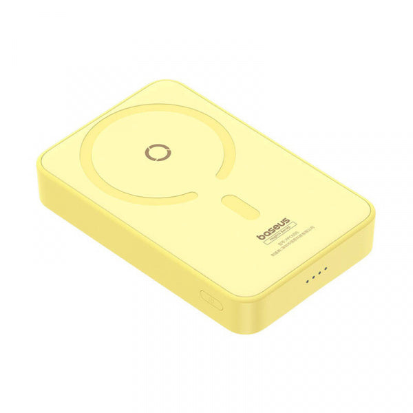 Baseus Powerbank MagPro PPCXZ05, 5000mAh, 20W, PD + FQI, Yellow P10064101Y23-00
