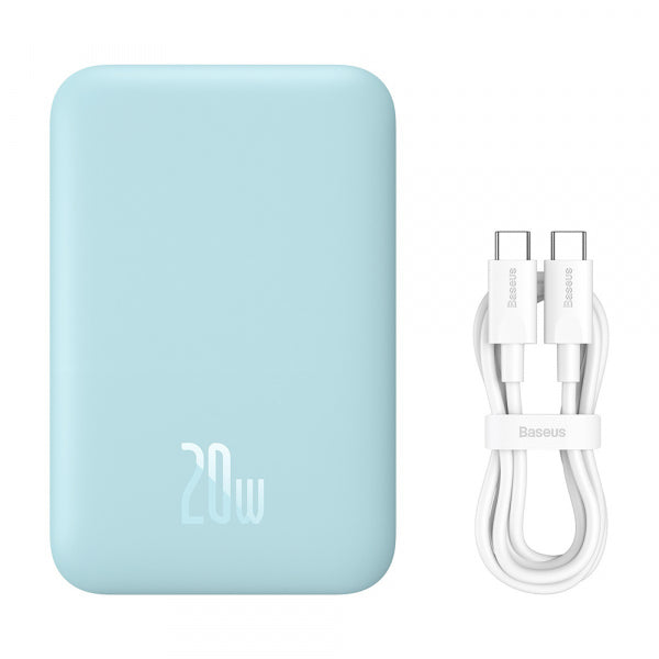 Baseus Powerbank Mini Air, 6000mAh, 20W, PD + FQI, Blue P10059002313-00