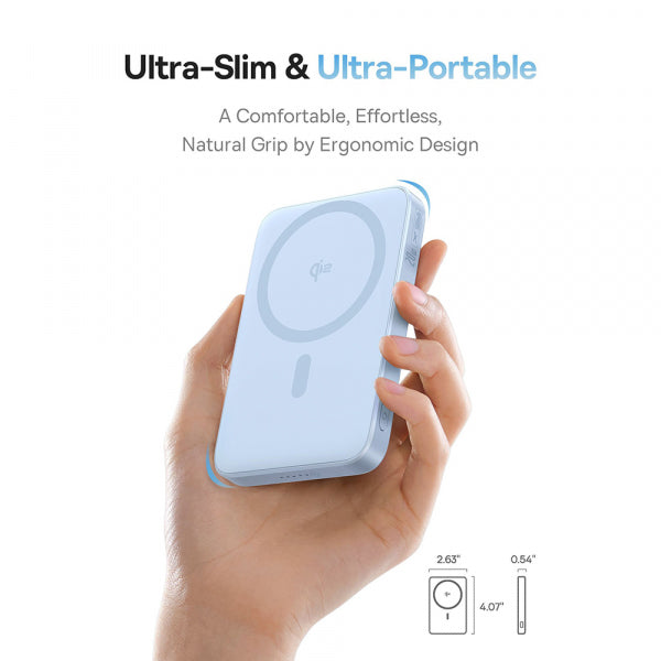 Baseus Powerbank PicoGo, 5000mAh, 20W, PD + FQI, Blue P10076800313-00