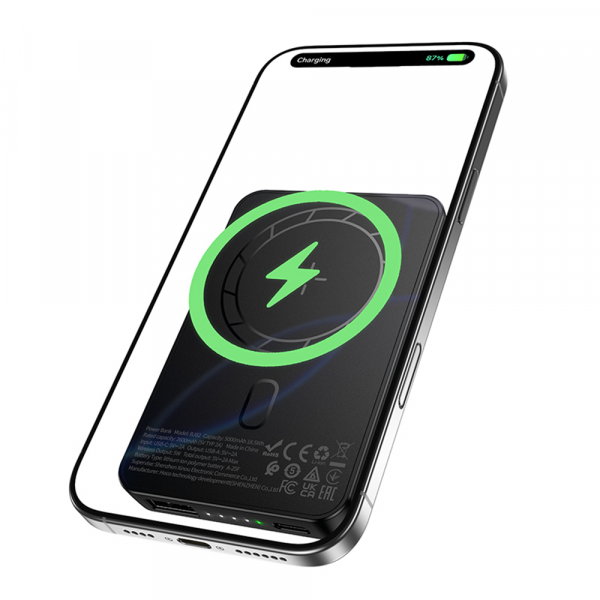 Borofone Powerbank BJ82 Dawn, 5000mAh, 10W, Black