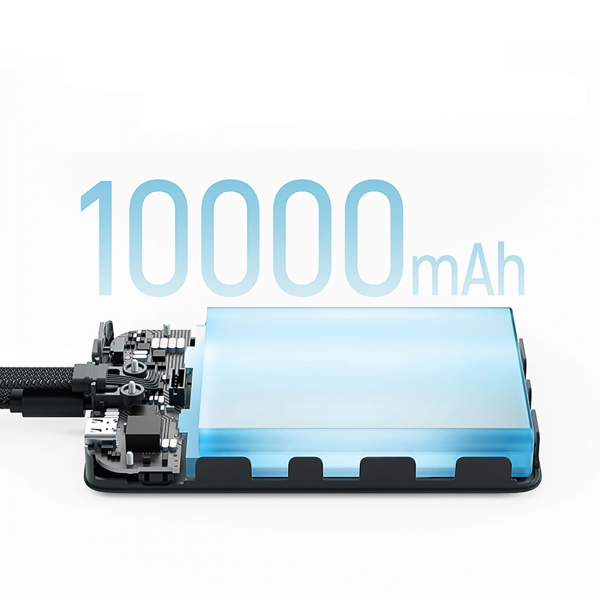 Cuktech Powerbank CP132ML, 10000mAh, 22.5W, PD + QI, White