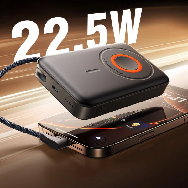 Joyroom Powerbank JR-PBM02, 10000mAh, 22.5W, PD + FQI, Black