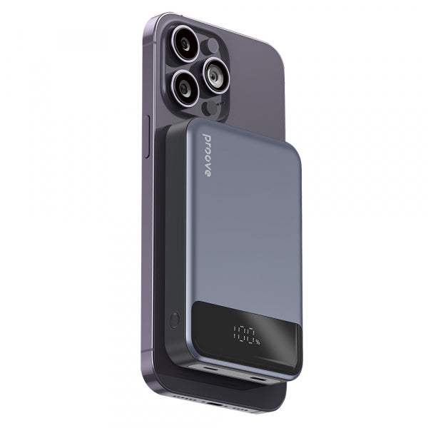 Proove Powerbank Hoodman, 10000mAh, 20W, PD + FQI, Grey PBH120010003