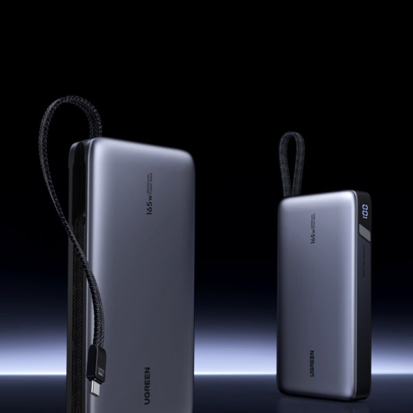 Ugreen Powerbank PB552 (55995B), 25000mAh, 165W, QC + PD, Grey