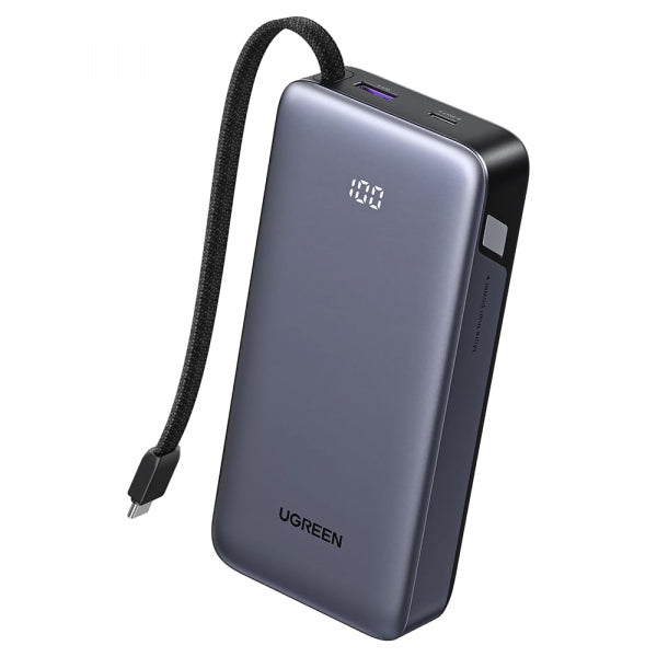Ugreen Powerbank PB536 (55988B), 20000mAh, 45W, QC + PD, Grey