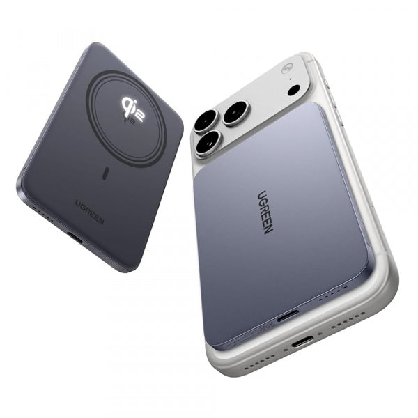 Ugreen Powerbank PB580 (75984B), 5000mAh, 20W, PD + FQI, Grey