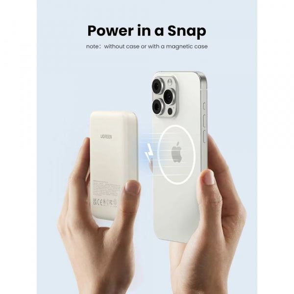 Ugreen Powerbank PB561, 10000mAh, 20W, PD + FQI, Beige