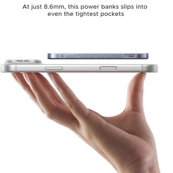 Ugreen Powerbank PB580 (75984B), 5000mAh, 20W, PD + FQI, Grey