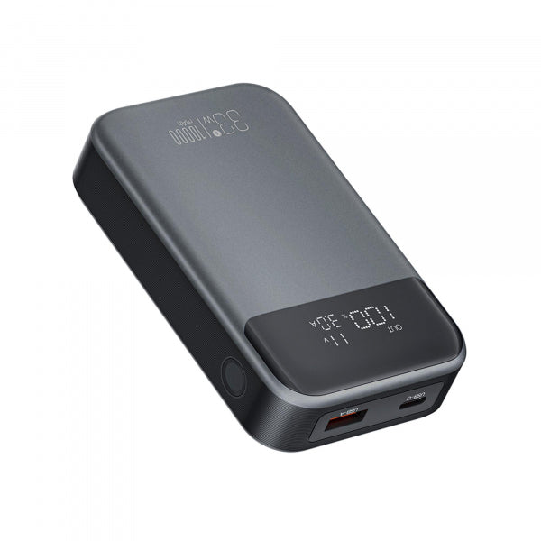 XO Design Powerbank PR232, 10000mAh, 33W, QC + PD, Black