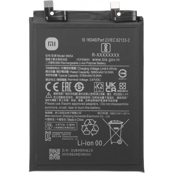 Xiaomi Battery BM5A for Xiaomi Redmi Note 11 Pro (China)