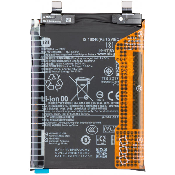 Xiaomi Battery BM5U for Xiaomi Redmi Note 13 Pro+