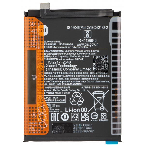 Xiaomi Battery BN5J for Xiaomi Poco X5 / Redmi Note 12 5G