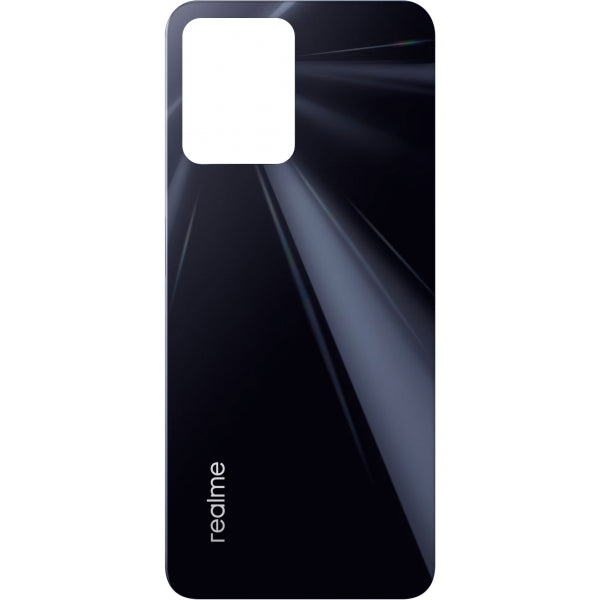 Realme Battery Cover for Realme C35, Glowing Black