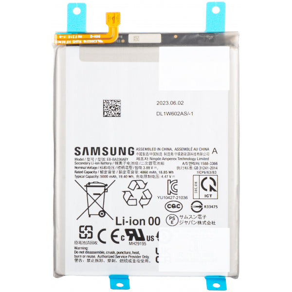 Samsung Battery EB-BA336ABY for Samsung Galaxy A53 5G A536 / A33 5G A336
