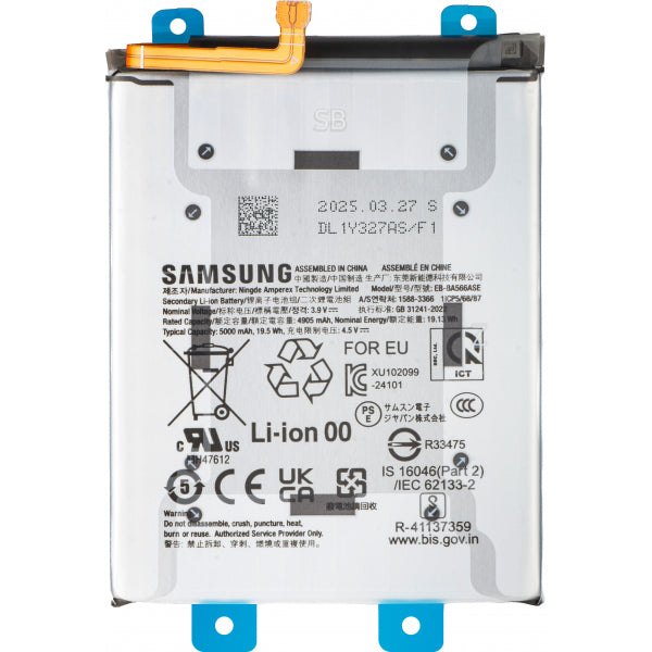 Samsung Battery EB-BA566ASE for Samsung Galaxy A57 5G / A37 5G / A56 A566 / A36 A366