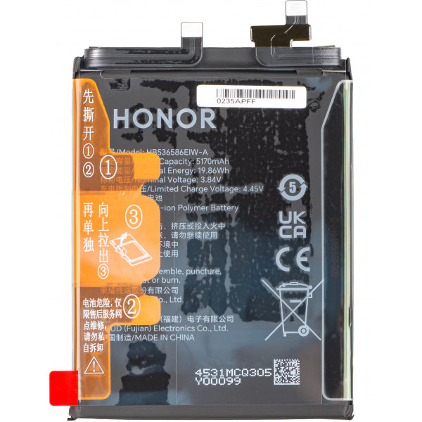 Honor Battery HB536586EIW-A for Honor 400 Pro