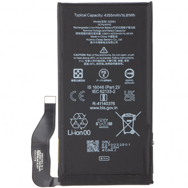 Google Battery GZE8U for Google Pixel 7