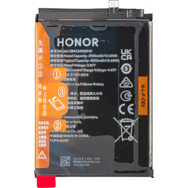 Honor Battery HB416492EFW for Honor X8 4G