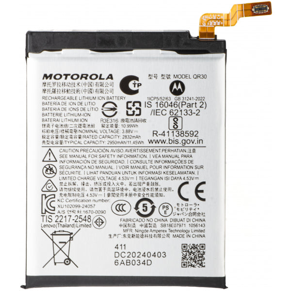 Motorola Battery QR30 for Motorola Razr+ 2025 / Razr+ 2024 / Razr 50 Ultra