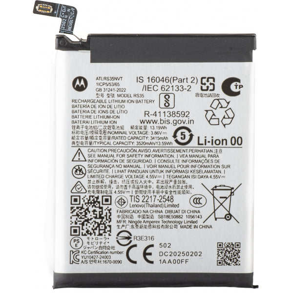 Motorola Battery RS35 for Motorola Razr 60 Ultra